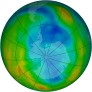 Antarctic Ozone 2014-08-09
